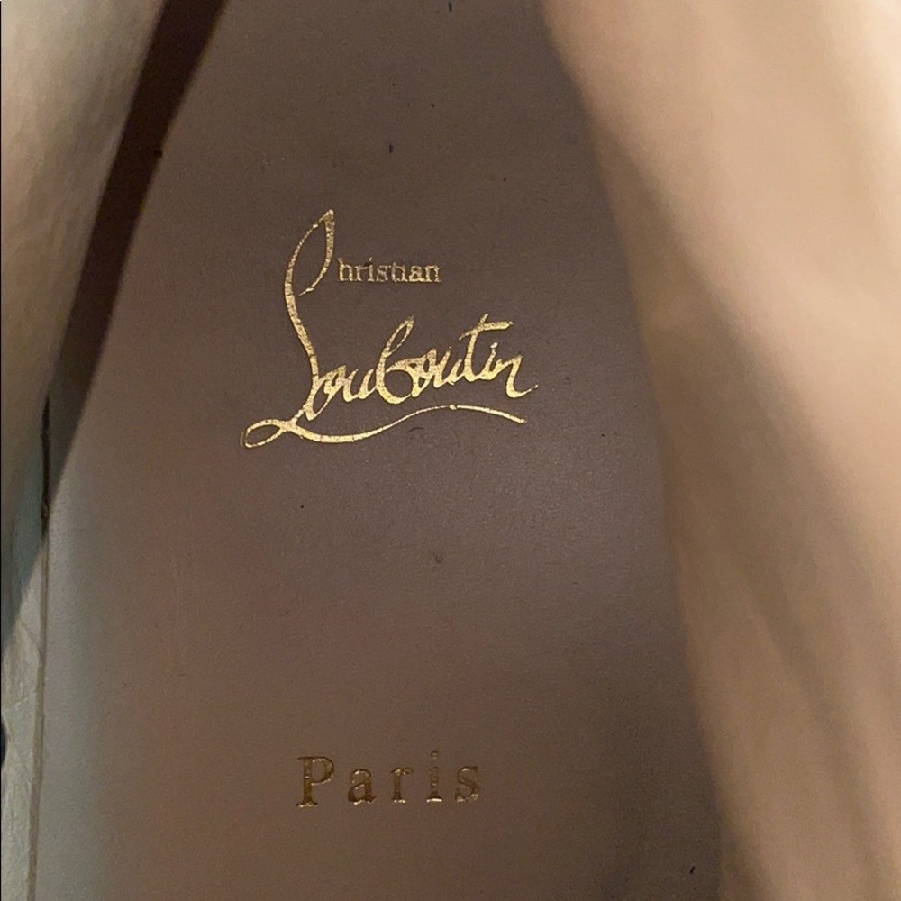 Men’s Louis Vuitton blue spike hightop - Picture 7 of 8